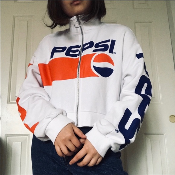 pepsi jacket white